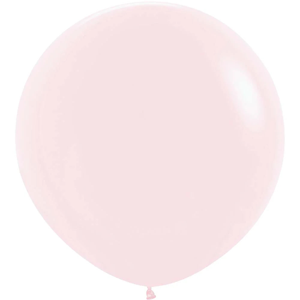SEMPERTEX 24" Pastel Matte Pink 3ct